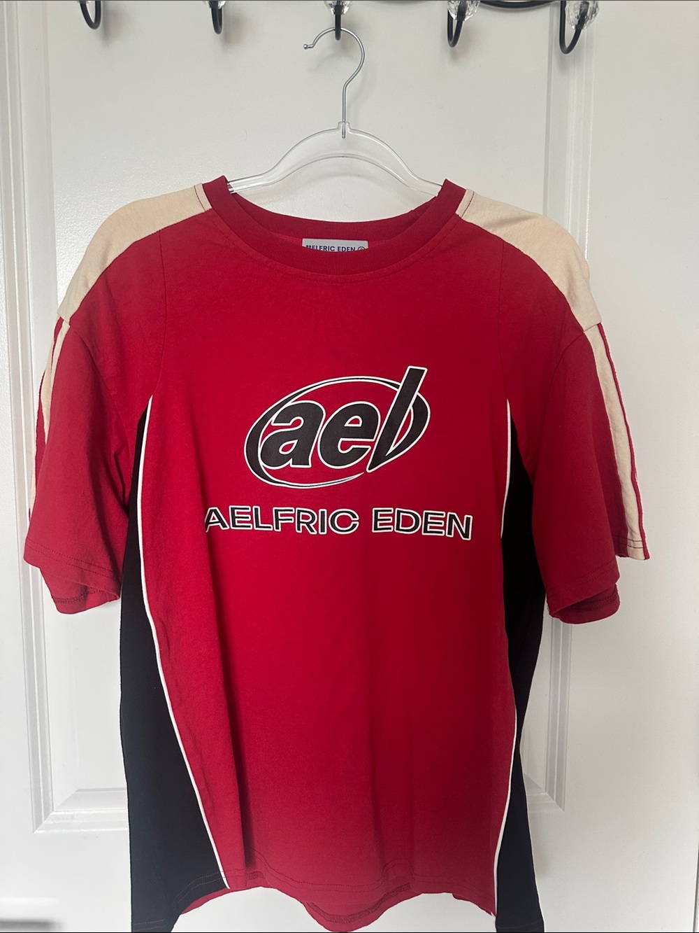 Aelfric Eden Red Racing Oversized Tee